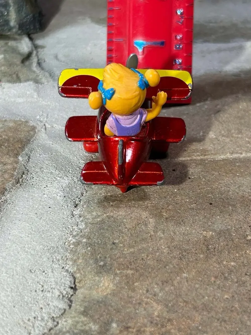 Talespin Molly Cunningham Figure Metal Plane Toy Vintage Disney Afternoon 1989